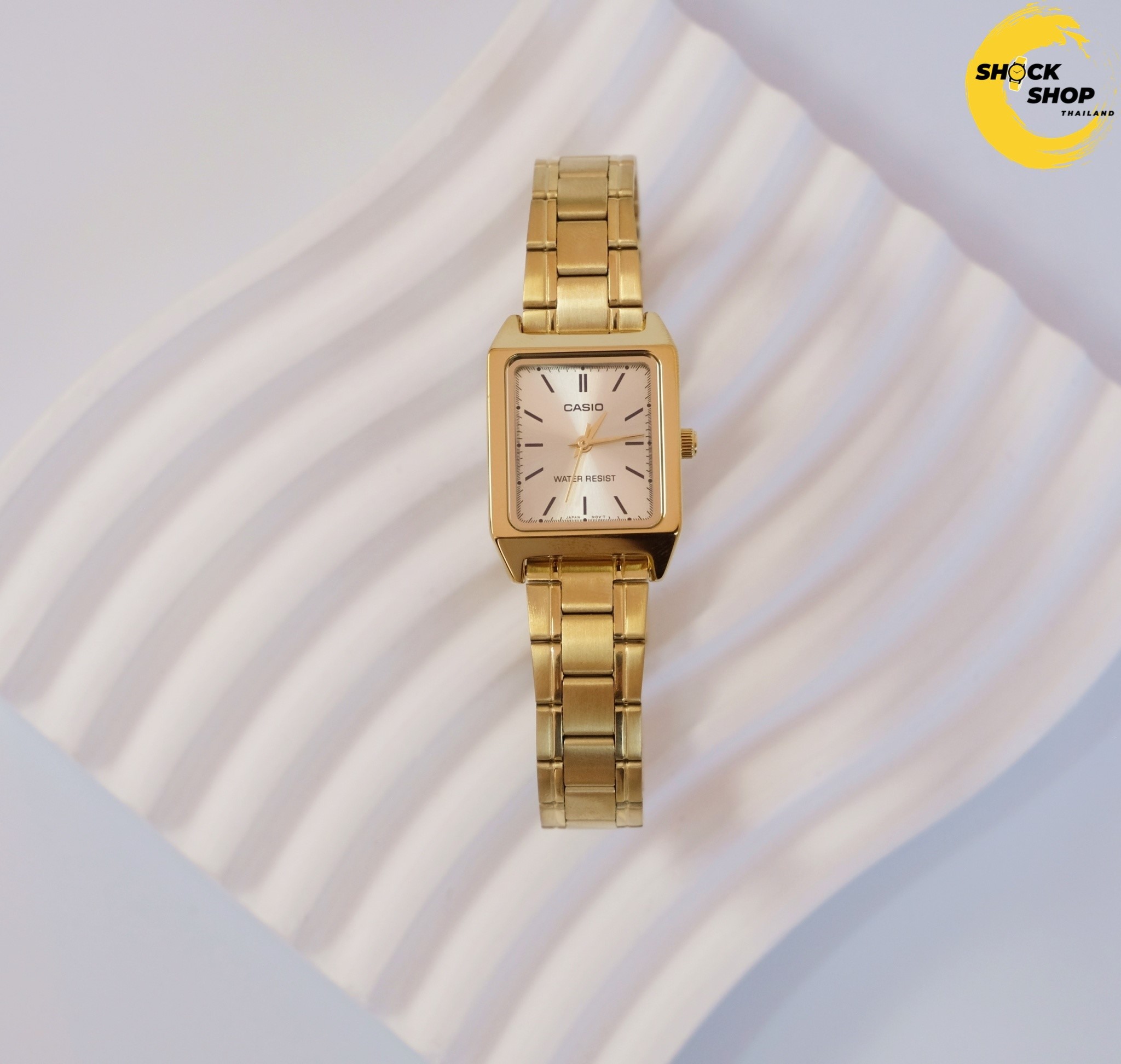 นาฬิกาผู้หญิง Casio Dress อะนาล็อก รุ่น LTP-V007G-9E คาสิโอ