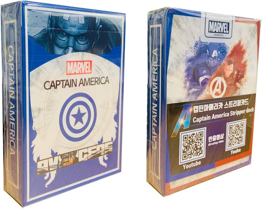 Captain America Stripper Card Magic