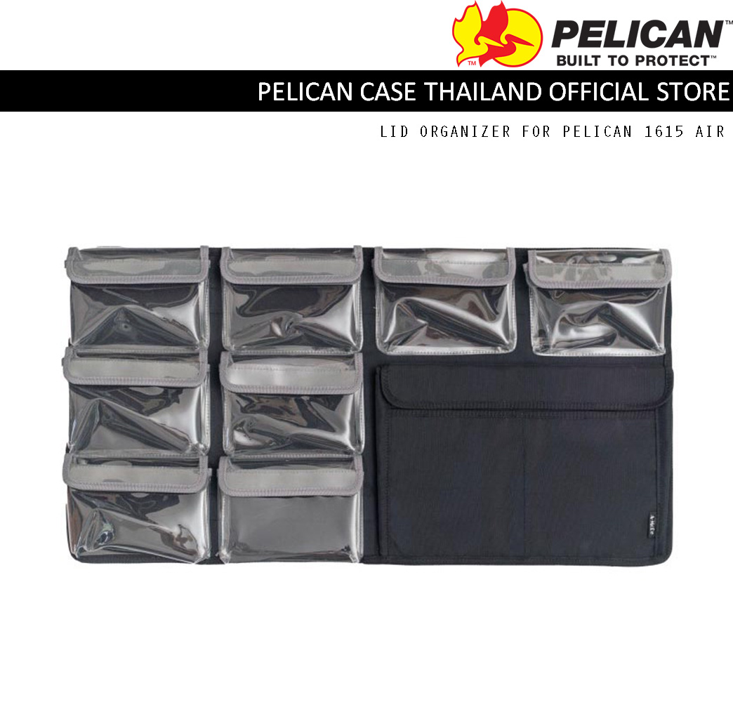 Lid Organizer A - Fits Pelican 1615 Air Case (Notebook 13")