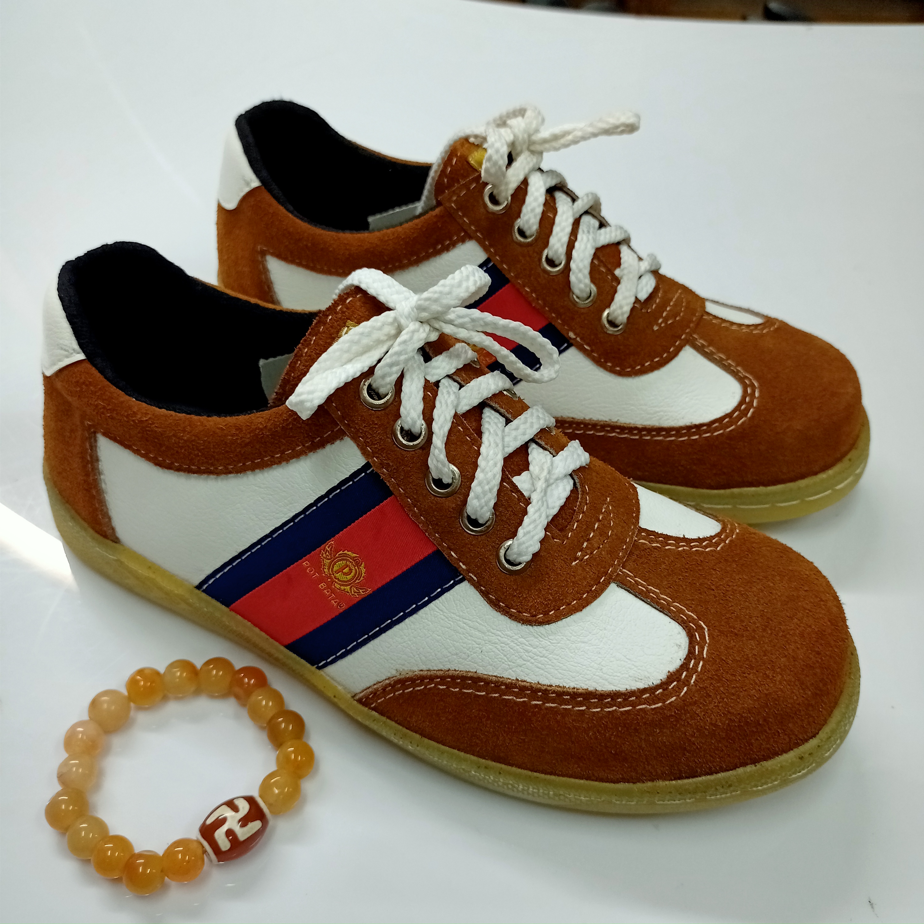 มาใหม่จ้า รองเท้าเซฟตี้หุ้มส้น รุ่นตองพีหนังกลับ ไซส์ 39-45 ไม่ต้องเผื่อเบอร์นะคะ สวยสุดๆ รับรอง เบา ทน สวย เก๋ เท่