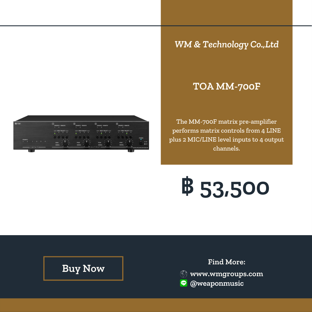 TOA MM-700F