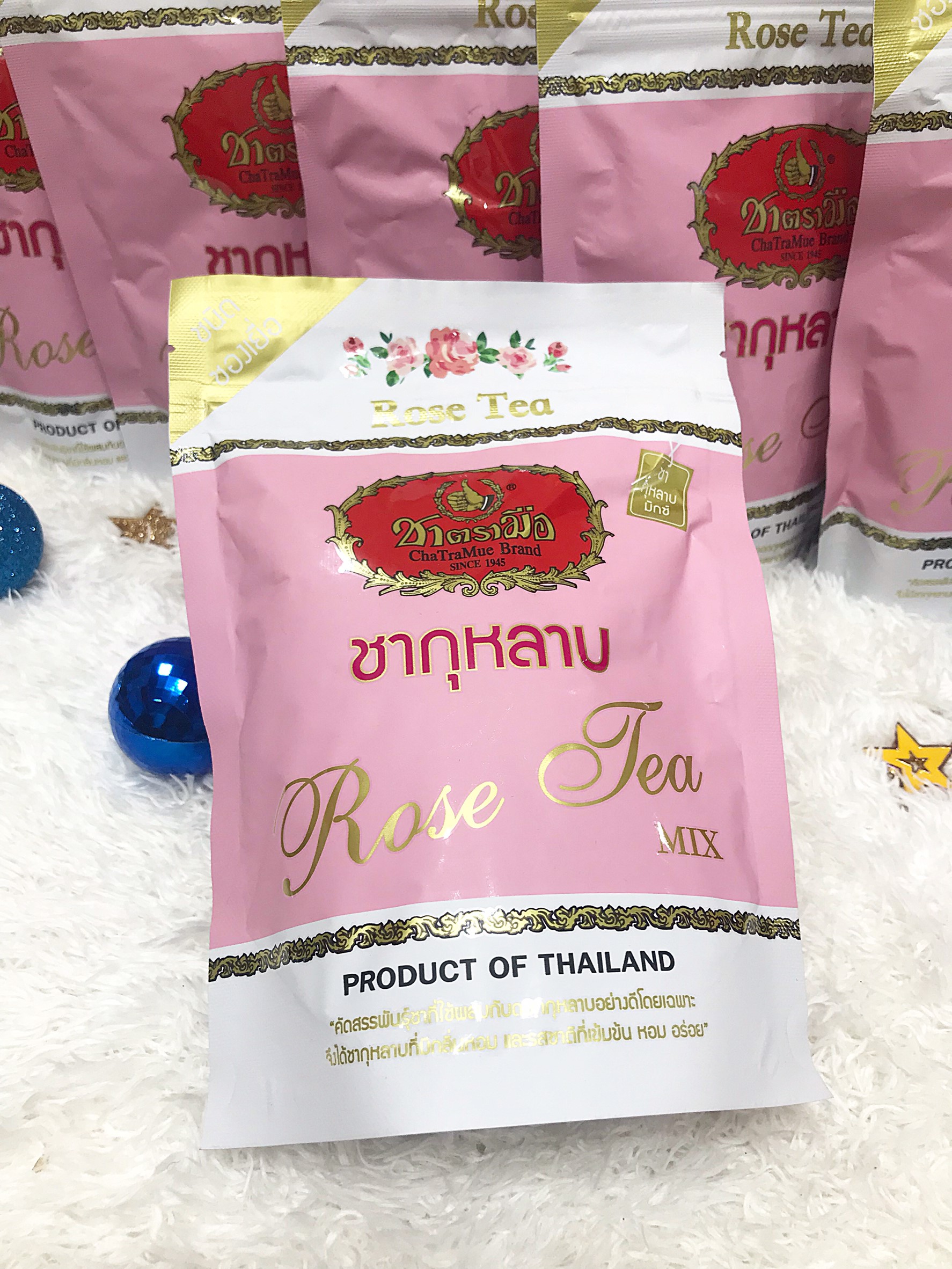 ChaTraMue Rose Tea Mix ชาตรามือ ชากุหลาบ