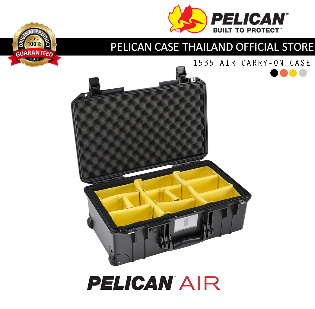 PELICAN 1535 Air with Padded Divider - Black [ช่องจากโรงงาน Pelican]