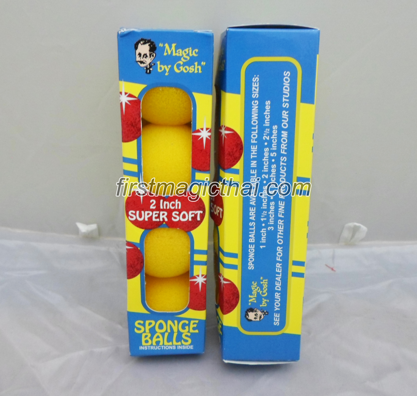 บอลฟองน้ำ (sponge balls 1/2 Inch super soft)