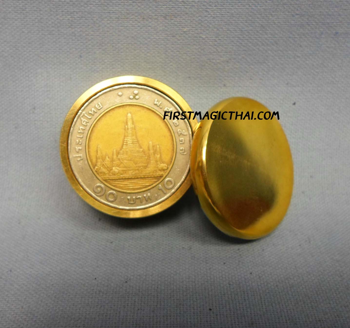 ตลับเหรีญย้ายที่ (เหรียญ10ไทย) / Boston Coin