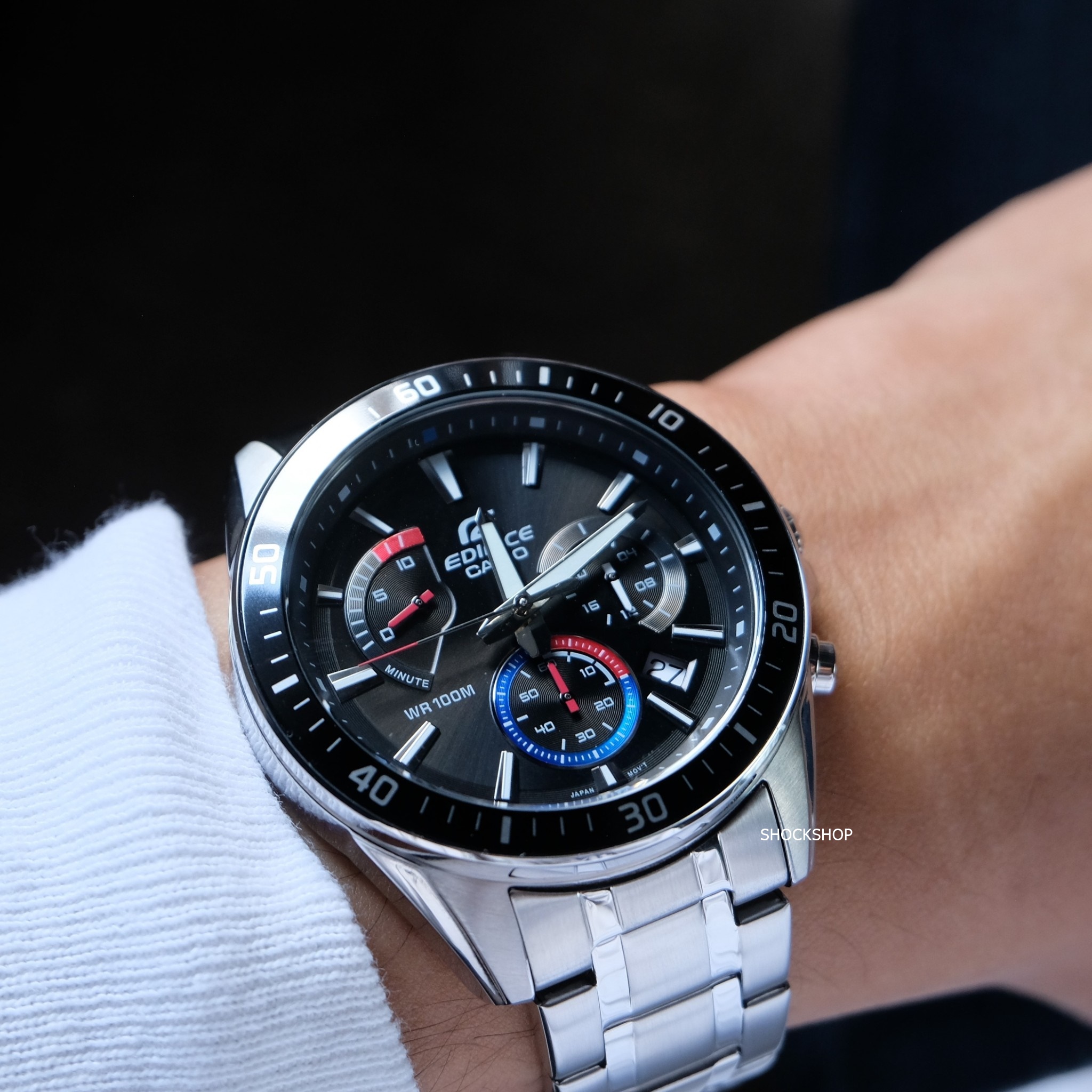 นาฬิกาผู้ชาย Casio EDIFICE รุ่น EFR-552D-1A3V คาสิโอ