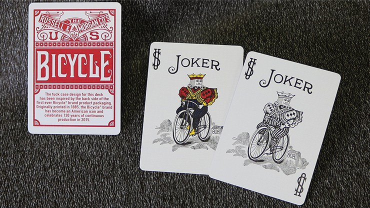 Red Bicycle Chainless Playing Cards