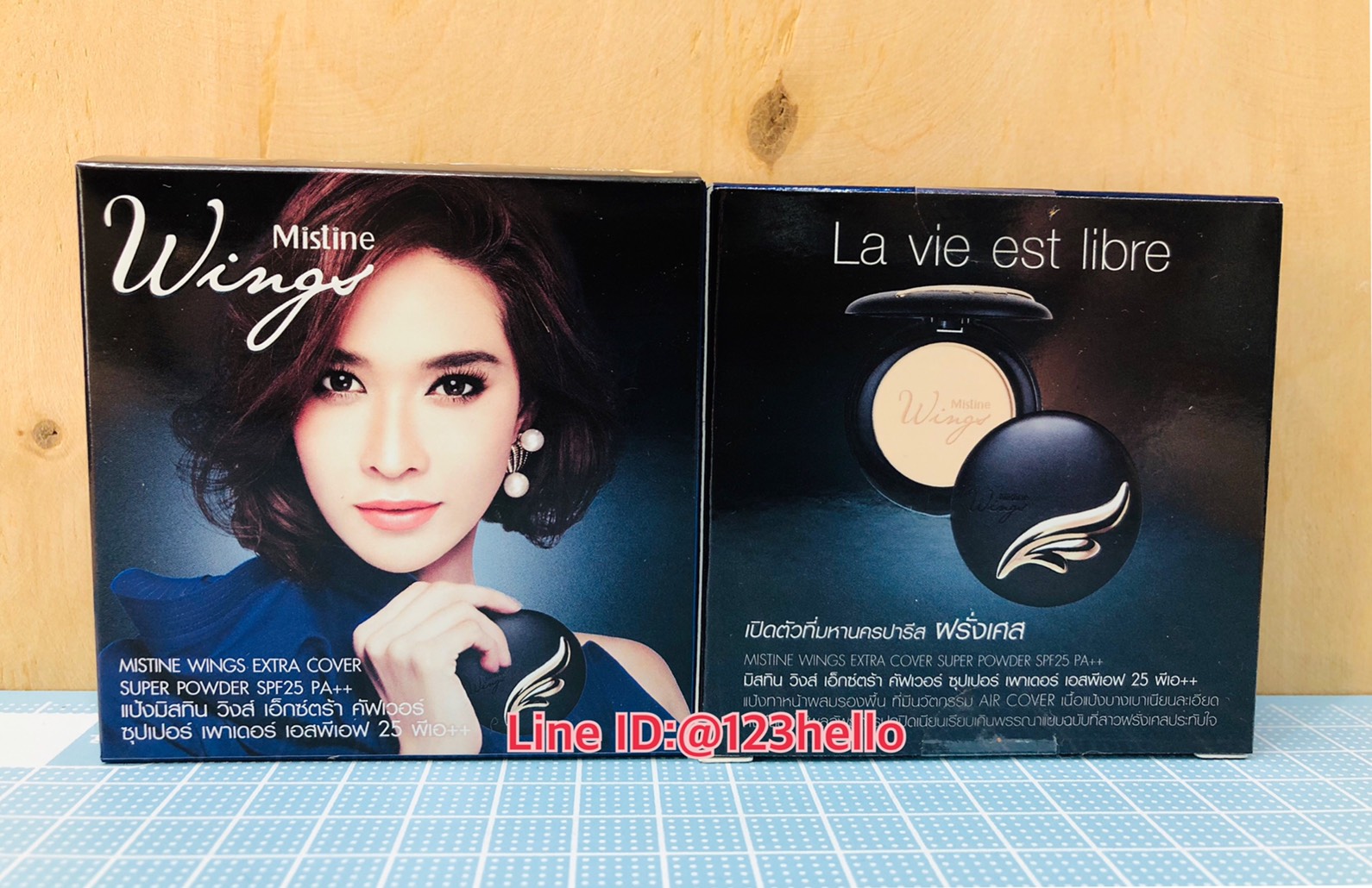 MISTINE WINGS EXTRA COVER SUPER POWDER SPF25 PA++ แป้งมิสทิน วิงส์ เอ็กซ์ตร้า คัฟเวอร์ ซุปเปอร์ เพาเดอร์ เอสพีเอฟ 25 พีเอ++ 10 กรัม