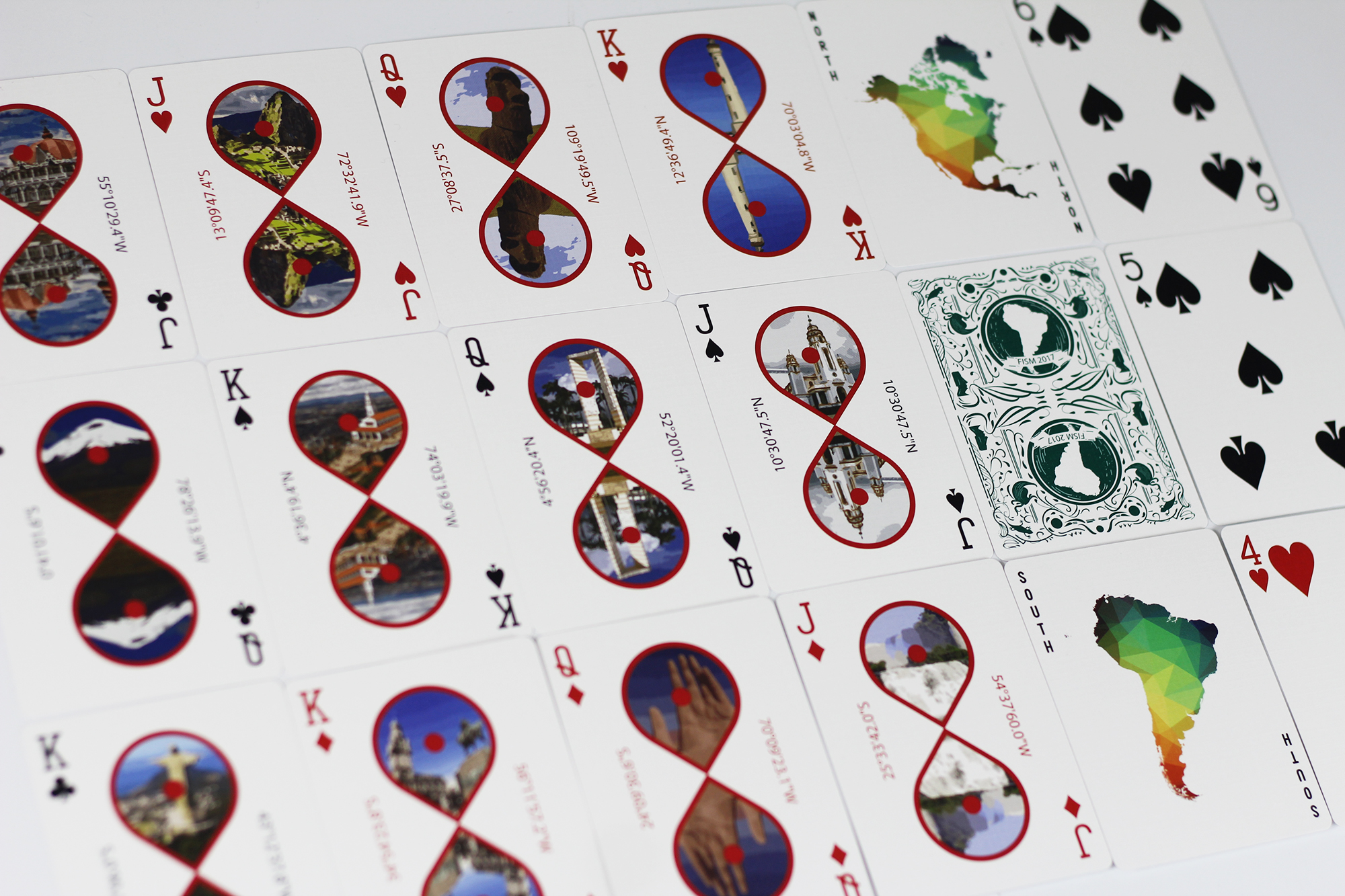FISM Americas 2017 playing cards (Green)