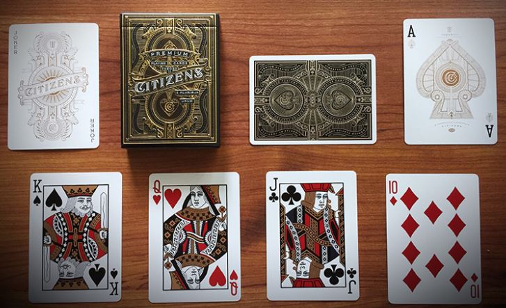 Citizens Playing Cards By Theory11