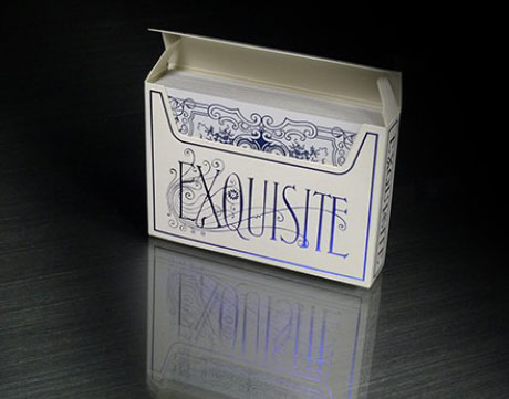 Exquisite Blue Playing Cards