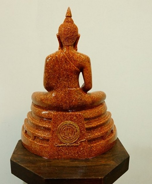 พระบูชา หลวงพ่อโสธร เนื้อกระเบื้องโบสถ์ 5 นิ้ว