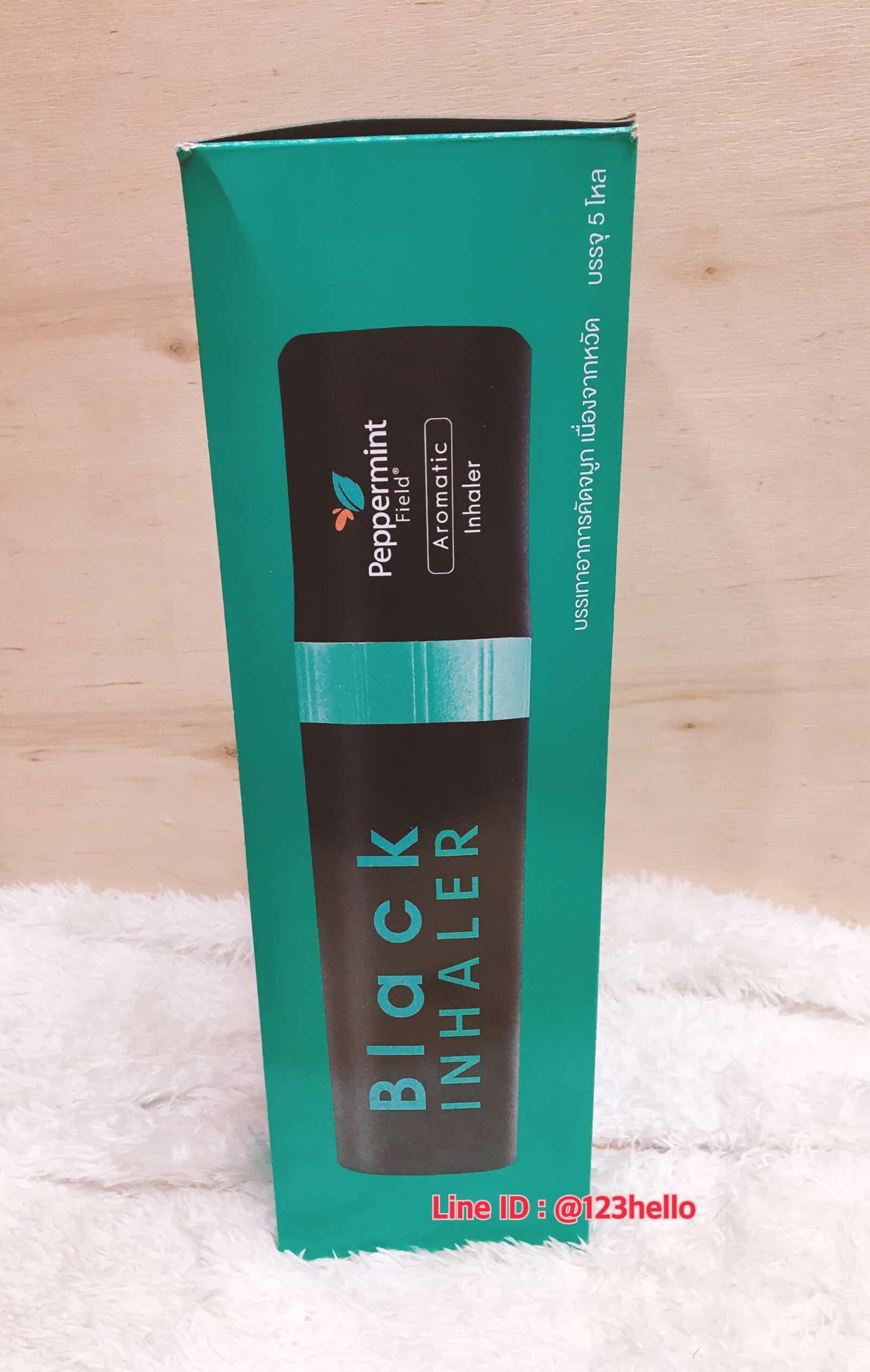 Peppermint Field Black Inhaler 2cc ยาดมเปปเปอร์มิ้นท์ หลอดดำ(1 กล่อง บรรจุ 5 โหล)