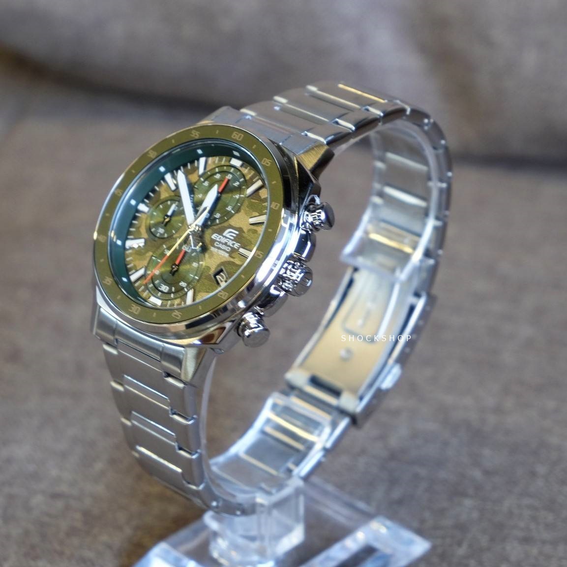 นาฬิกาผู้ชาย Casio EDIFICE รุ่น EFV-600D-3CV คาสิโอ