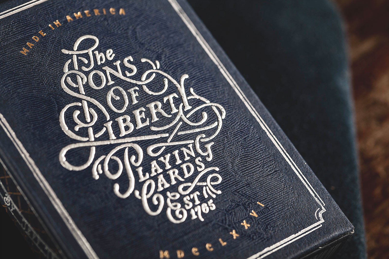 Patriot Blue Sons of Liberty (Dan And Dave) Playing Cards