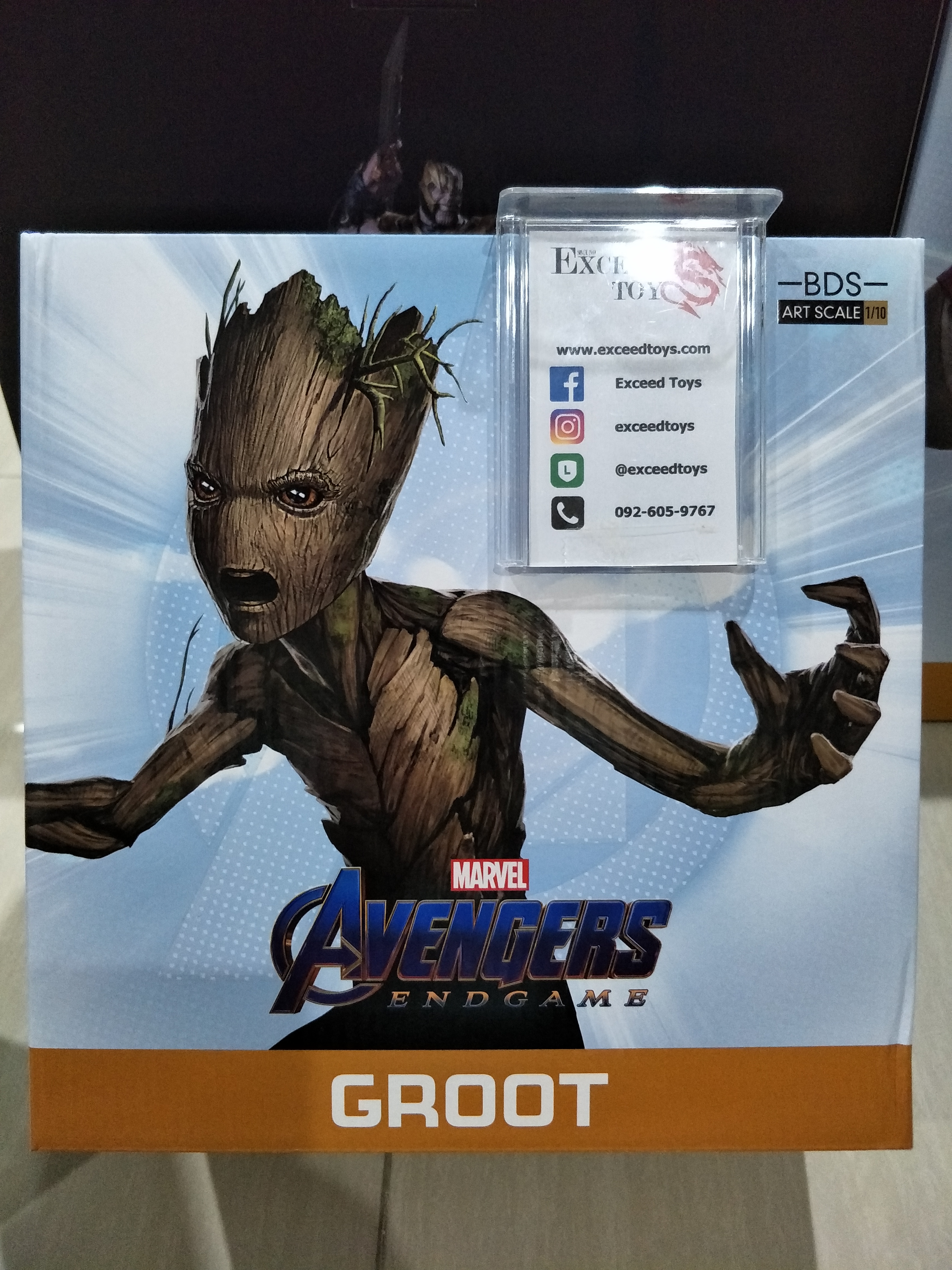 Groot 1/10 Avengers Endgame
