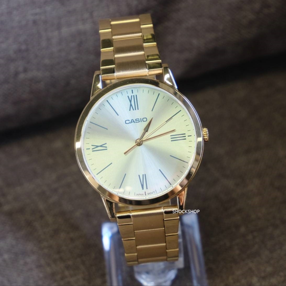 นาฬิกาผู้ชาย Casio รุ่น MTP-E600G-9B คาสิโอ