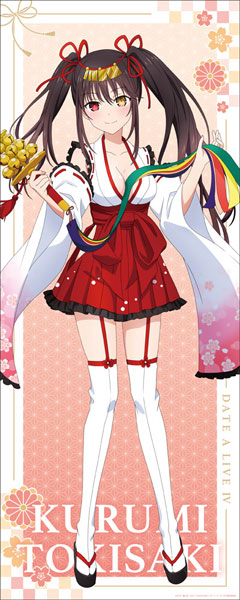 Date A Live IV - Kurumi Tokisaki Wall Scroll Shrine Maiden Ver.