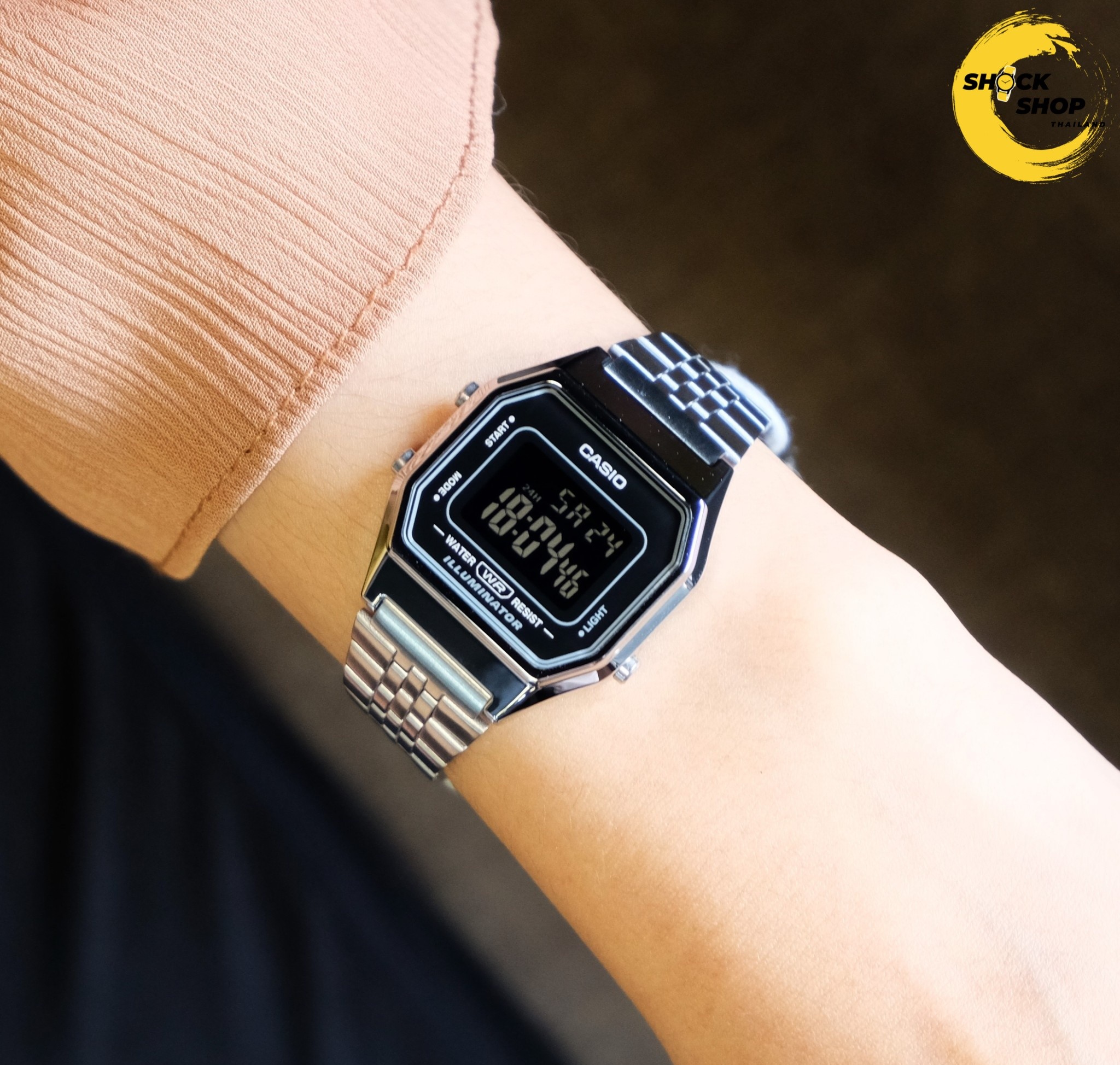 นาฬิกาผู้หญิง Casio รุ่น LA680WA-1B คาสิโอ