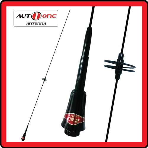 เสาวิทยุสื่อสาร CB-S02B คอยส์เงิน (AUTO-ONE CB) ย่าน245mhz