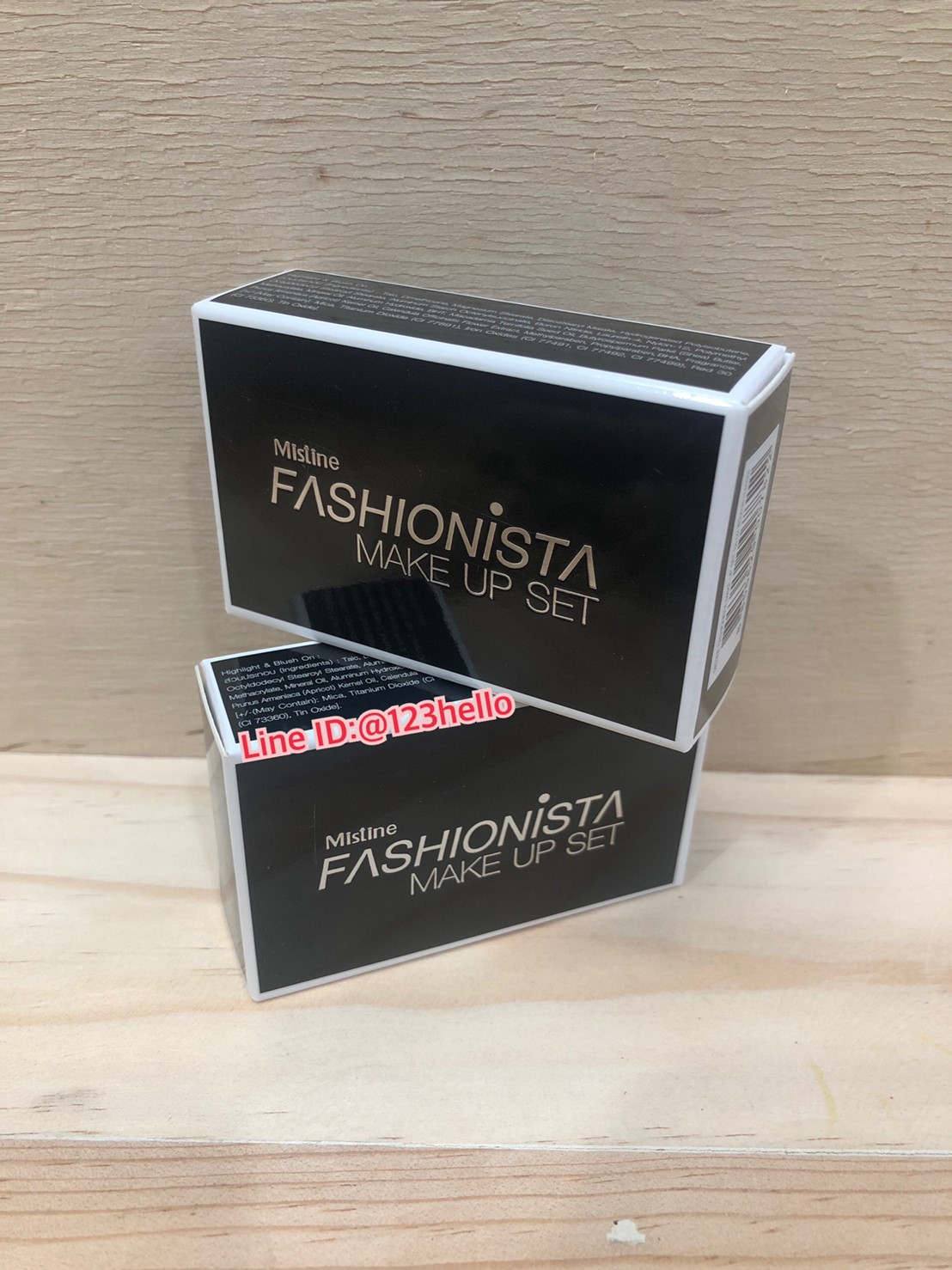 Mistine FASHIONISTA MAKE UP SET มิสทีน แฟชั่นนิสต้า เมค อัพ เซ็ท 10.2 g.