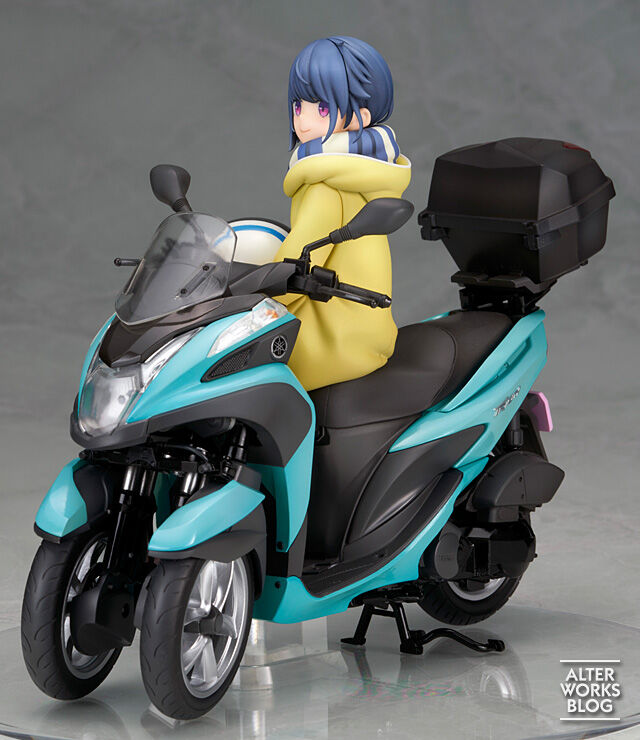 Yurucamp - Shima Rin with Three-wheel Scooter