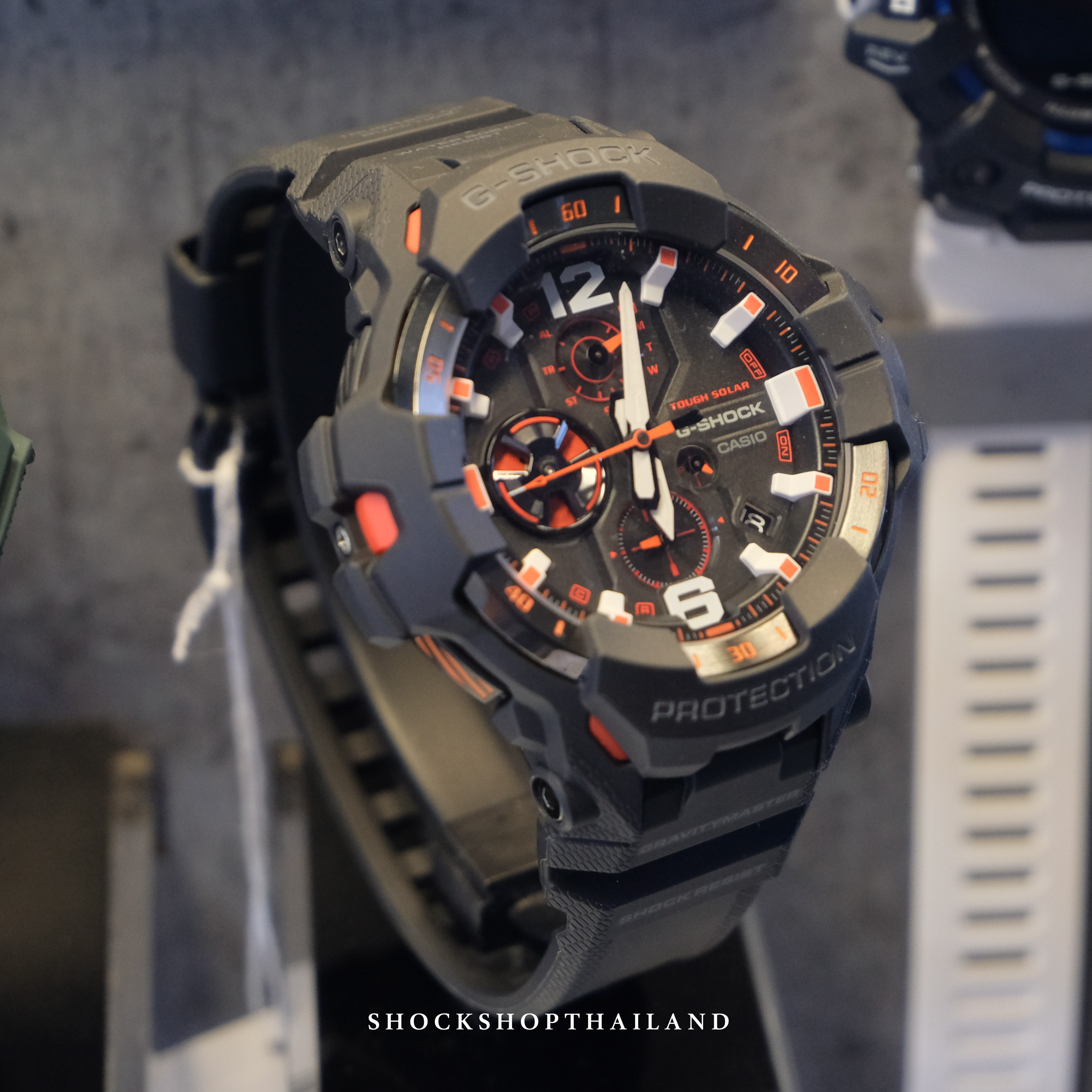 G-SHOCK GRAVITYMASTER นาฬิกาผู้ชาย รุ่น GR-B300-1A4 จีช็อค MASTER OF G - AIR