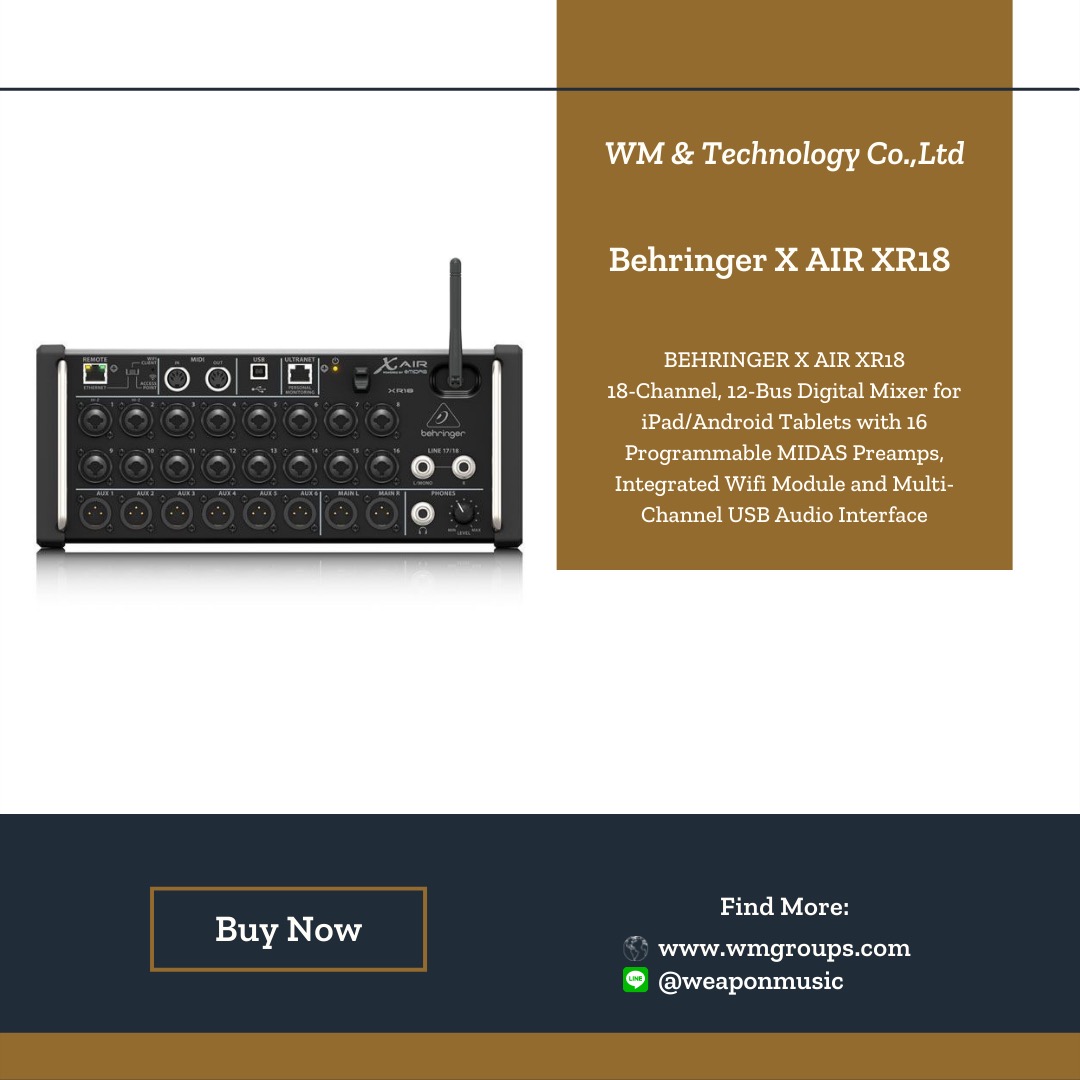 Behringer X AIR XR18