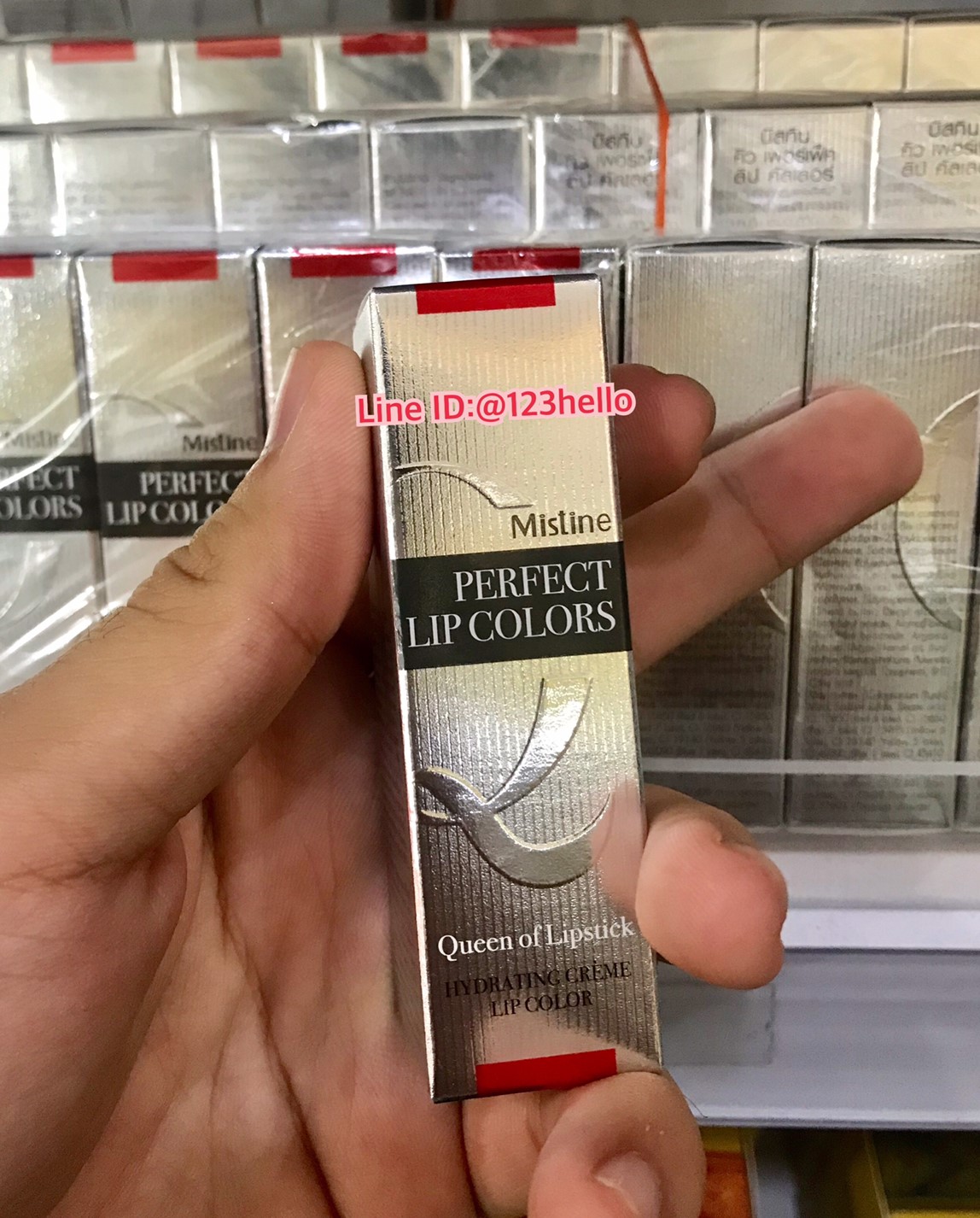 Mistine Perfect Lip Colors Queen of Lipstick 2.9 กรัม มิสทิน คิว เพอร์เฟ็ค ลิปคัลเลอร์