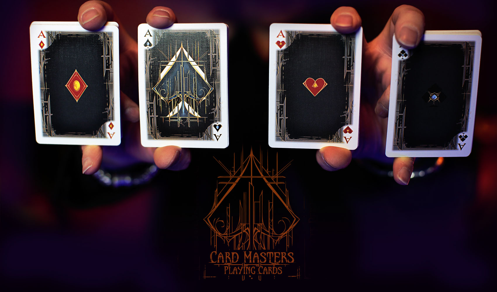 De'Vo Card Masters Playing Cards (Blue)