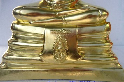 หลวงพ่อโสธร 9 นิ้ว เนื้อทองเหลือง ปิดทองแท้