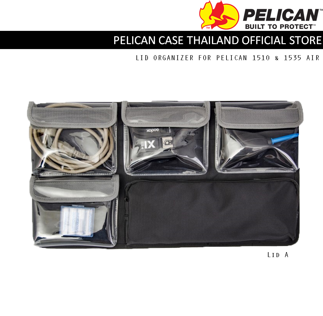Lid Organizer A - Fits Pelican 1510 / 1535 Air / iM2500 / V525