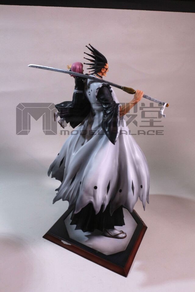Zaraki Kenpachi and Yachiru Kusajishi Resin Statue