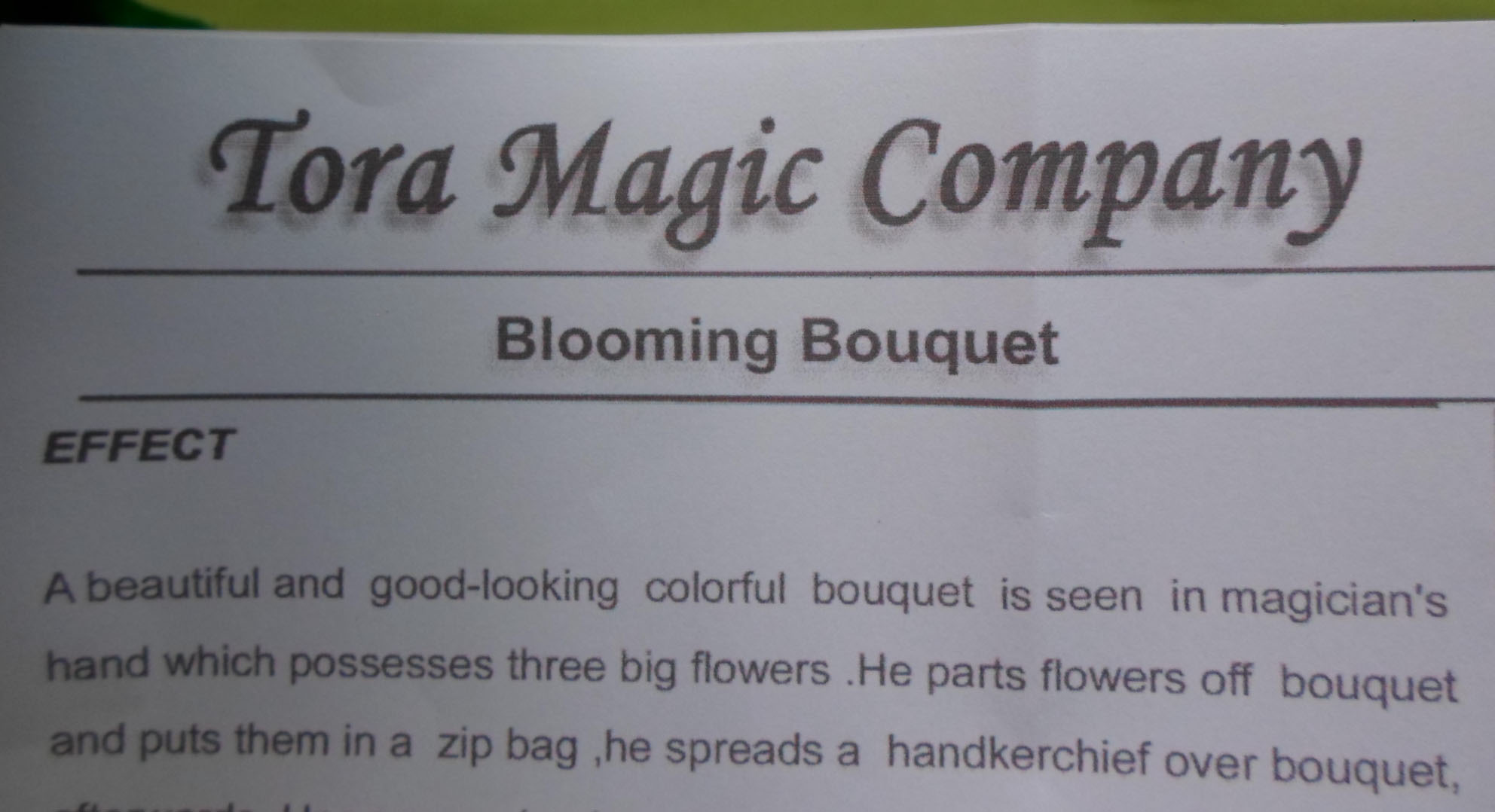 Blooming Bouquet