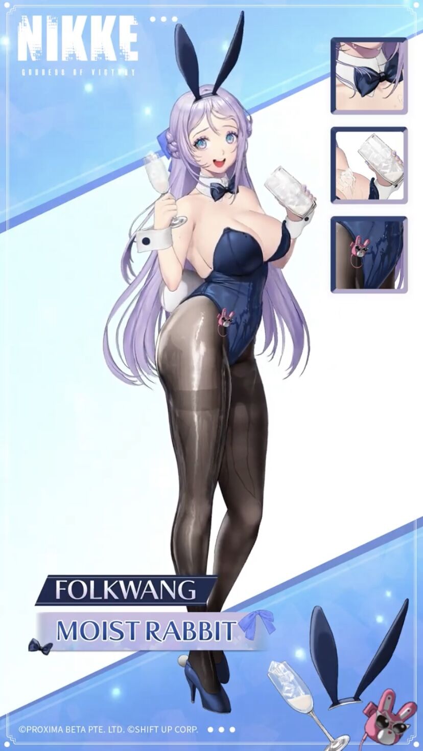 Goddess of Victory Nikke - Folkwang Moist Rabbit