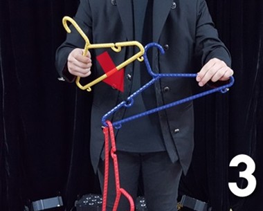 ไม้แขวนเสื้อ 3 สี / Color Linking Hangers