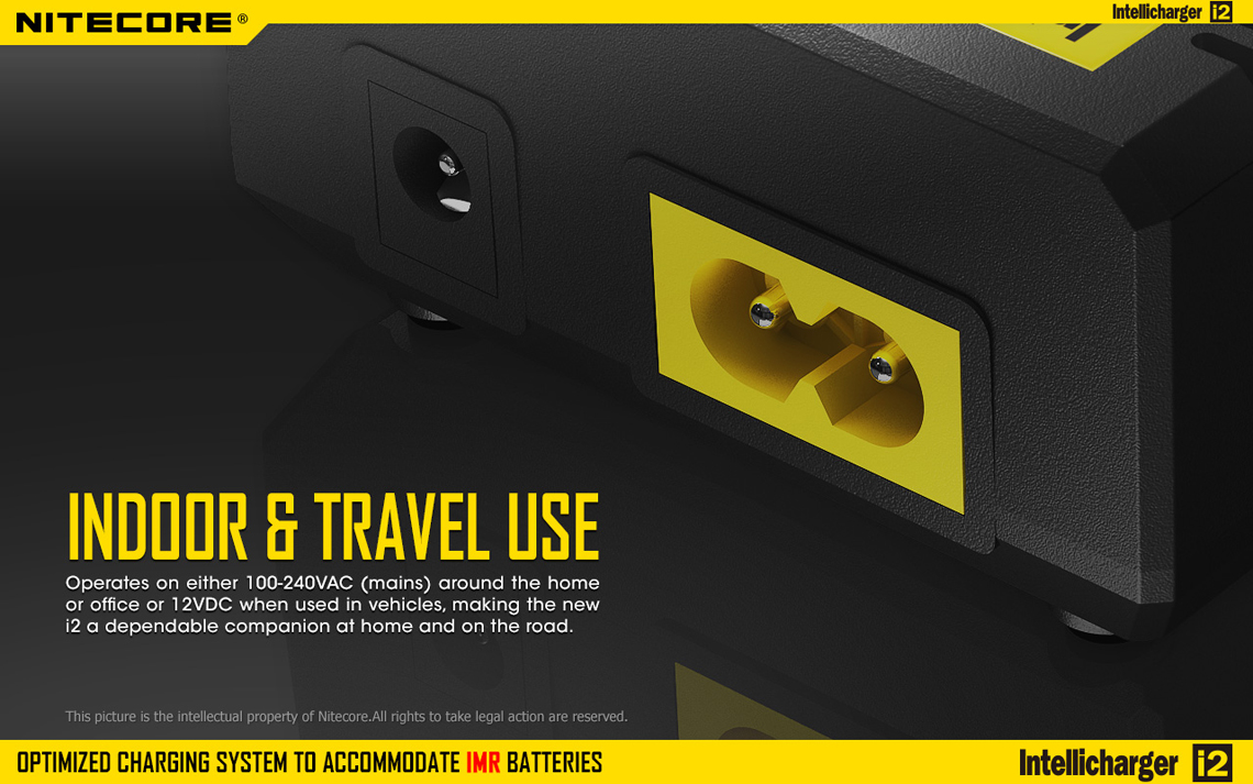 เครื่องชาร์จถ่านอัจฉริยะ Nitecore i2