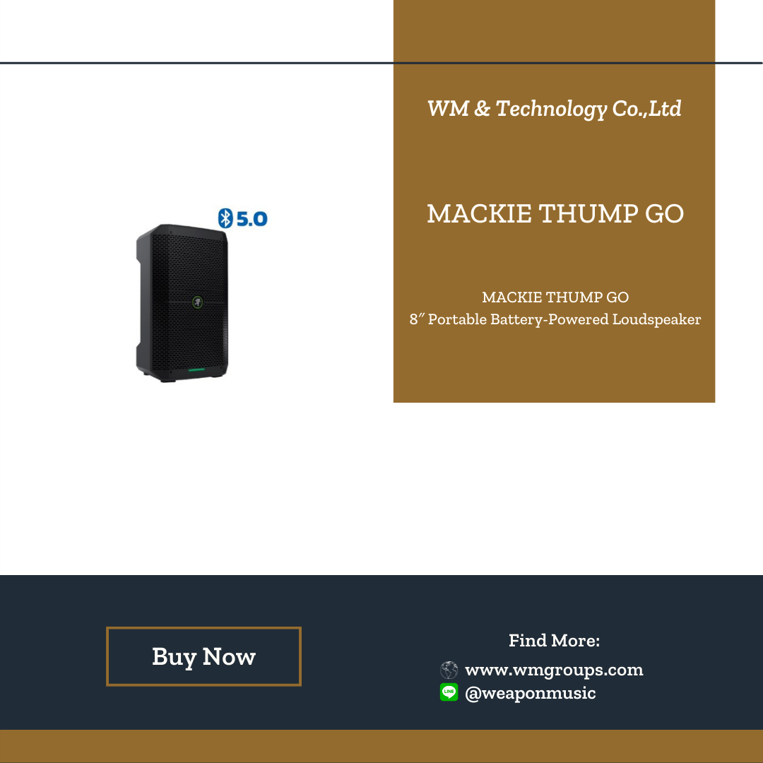 MACKIE THUMP GO