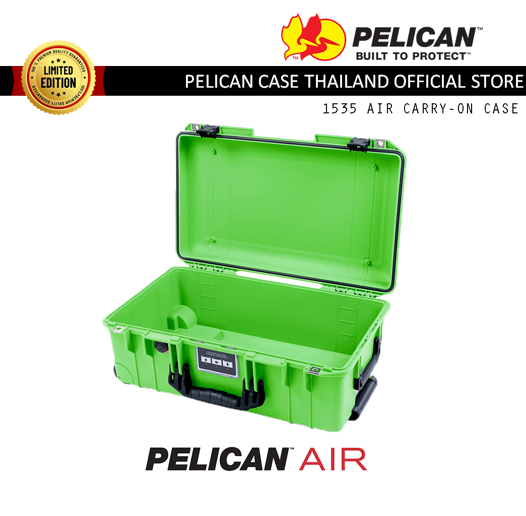 Pelican 1535 Air Case No Foam - Lime Colour [Limited Edition]