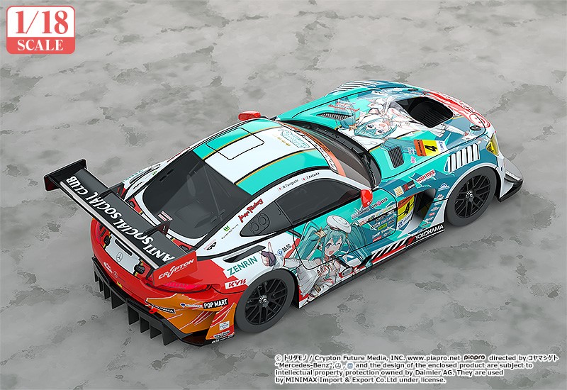 Hatsune Miku Itasha AMG 2023 Season Opening Ver.