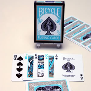 Bicycle Bungalow Playing Cards (Blue)