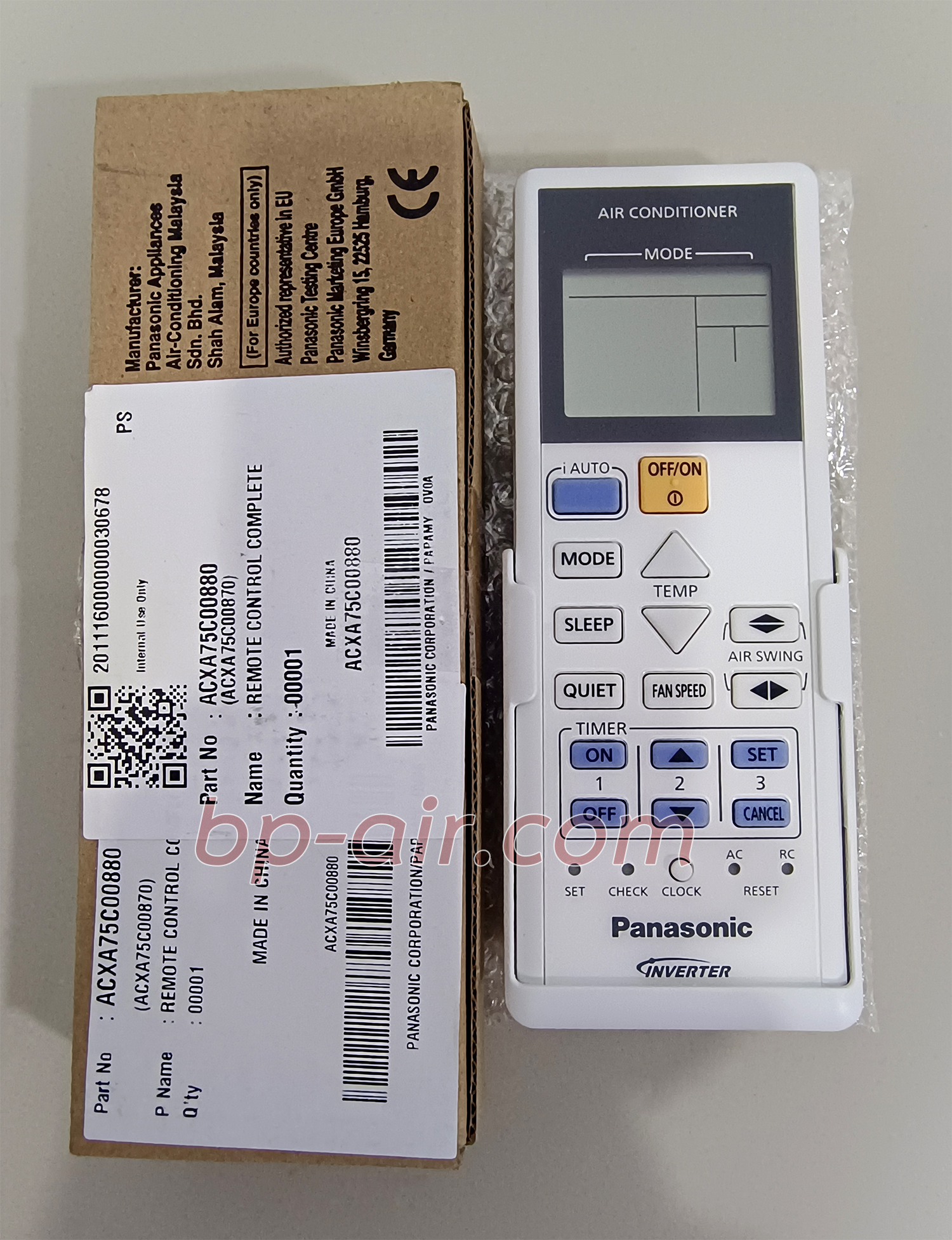 รีโมทไร้สาย CS-PU18SKT