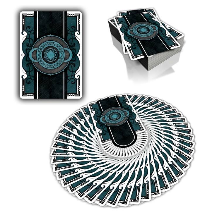 Bicycle Full Moon Werewolf Playing Cards