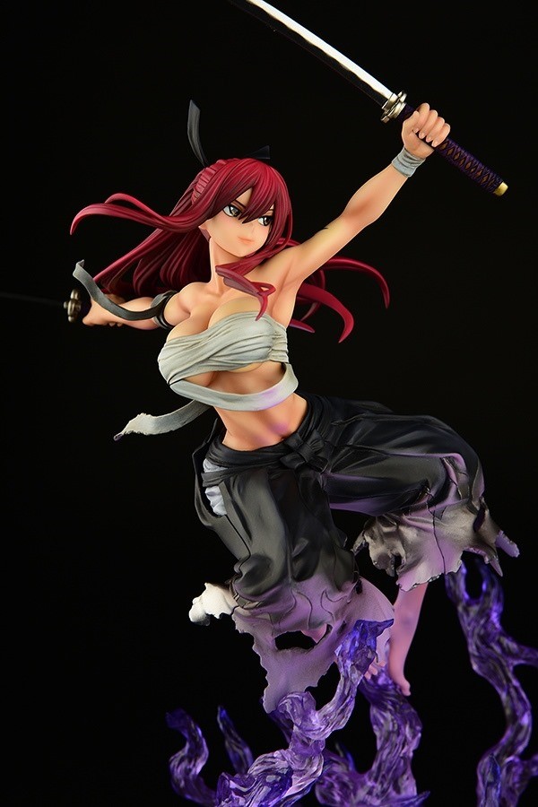 Erza Scarlet Samurai Light Flame Manjo ver. Jet Black