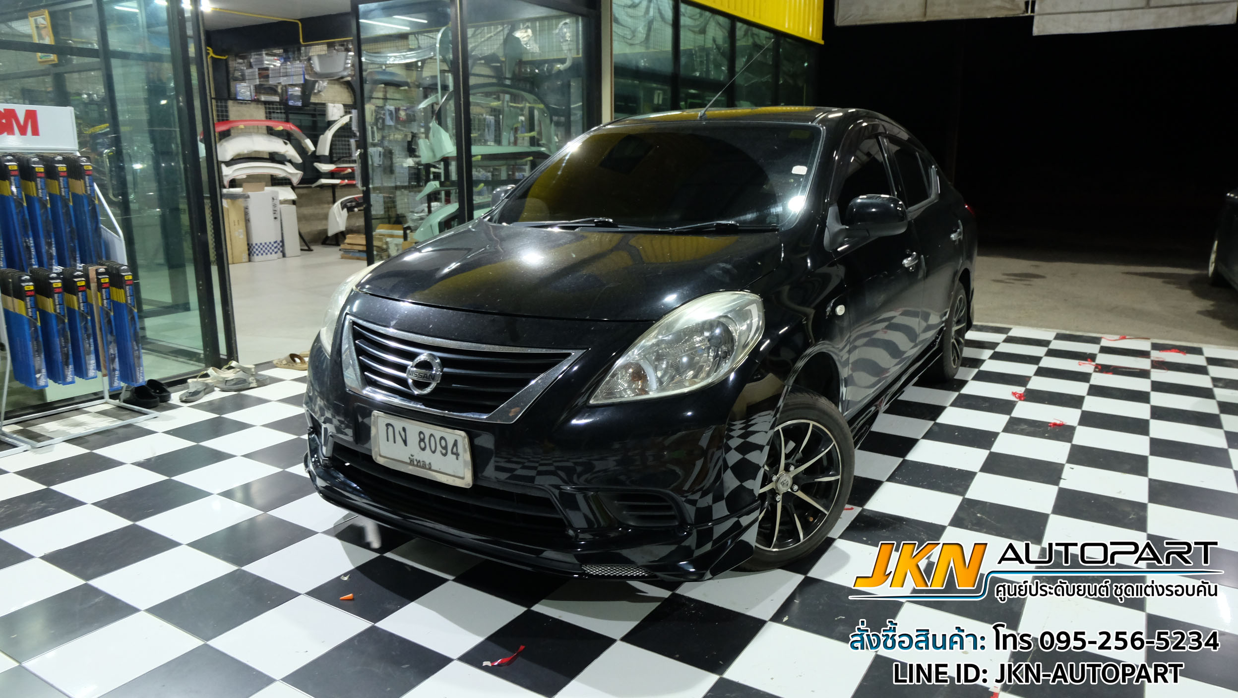 ชุดแต่ง Nissan Almera 2012 รุ่น Access V4