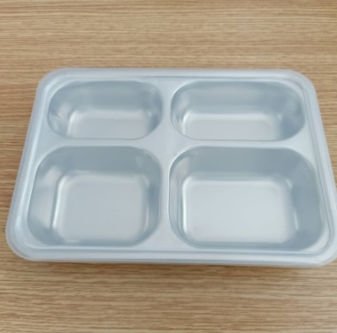 ถาดหลุม ถาดหลุมมีฝา