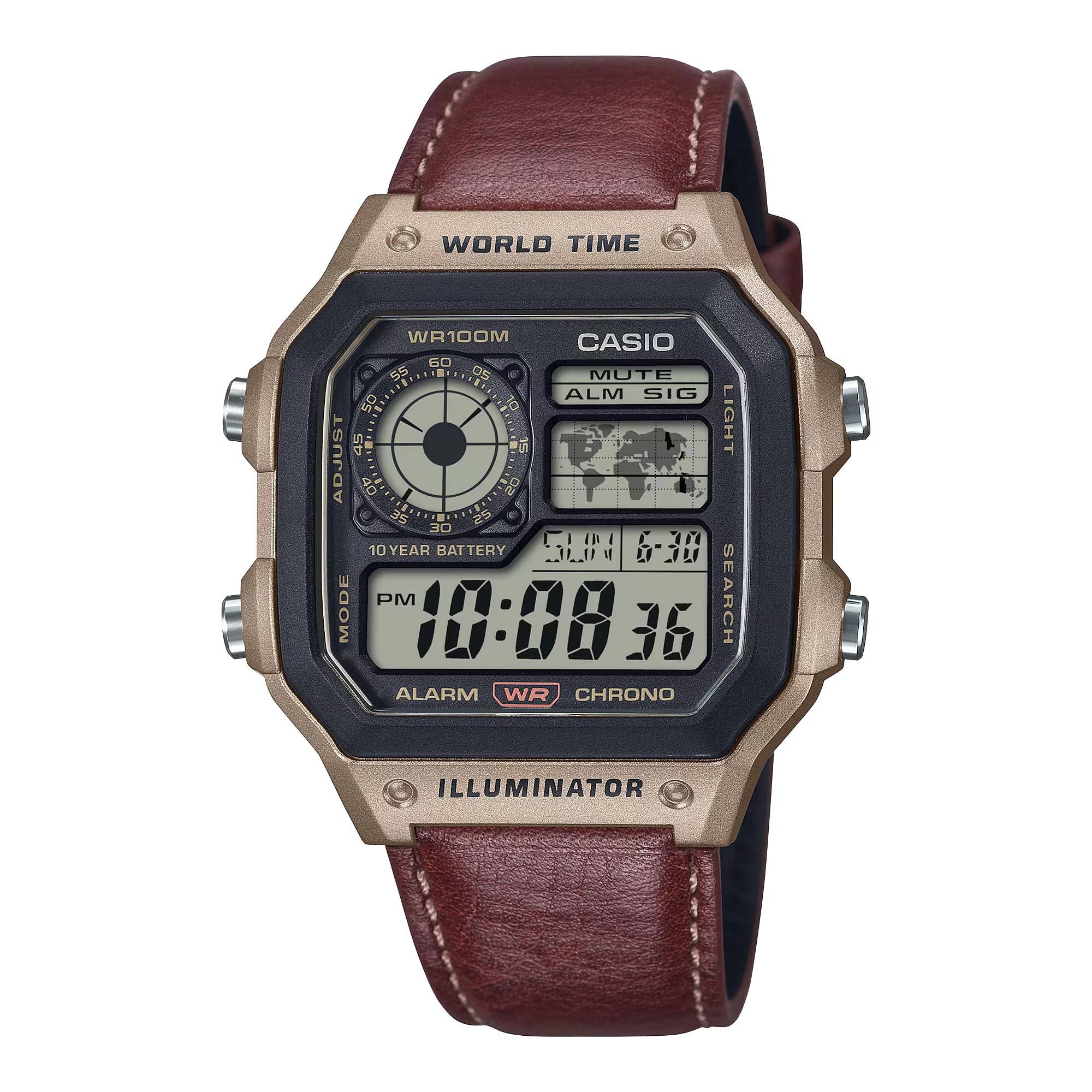 นาฬิกาข้อมือ ดิจิตอล CASIO รุ่น AE-1200WHL-5AV คาสิโอ