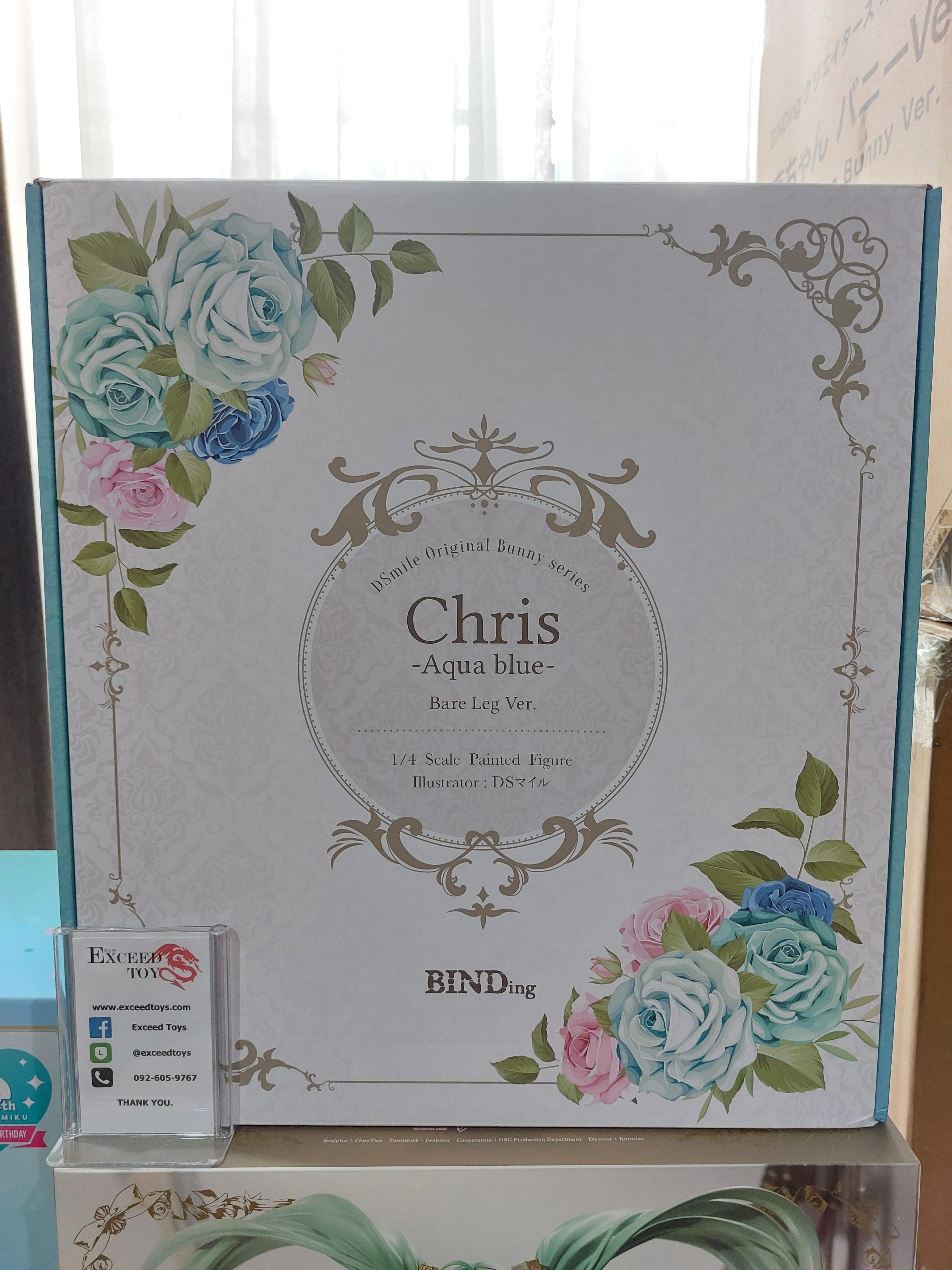 Chris Aqua Blue Bare Leg Ver.