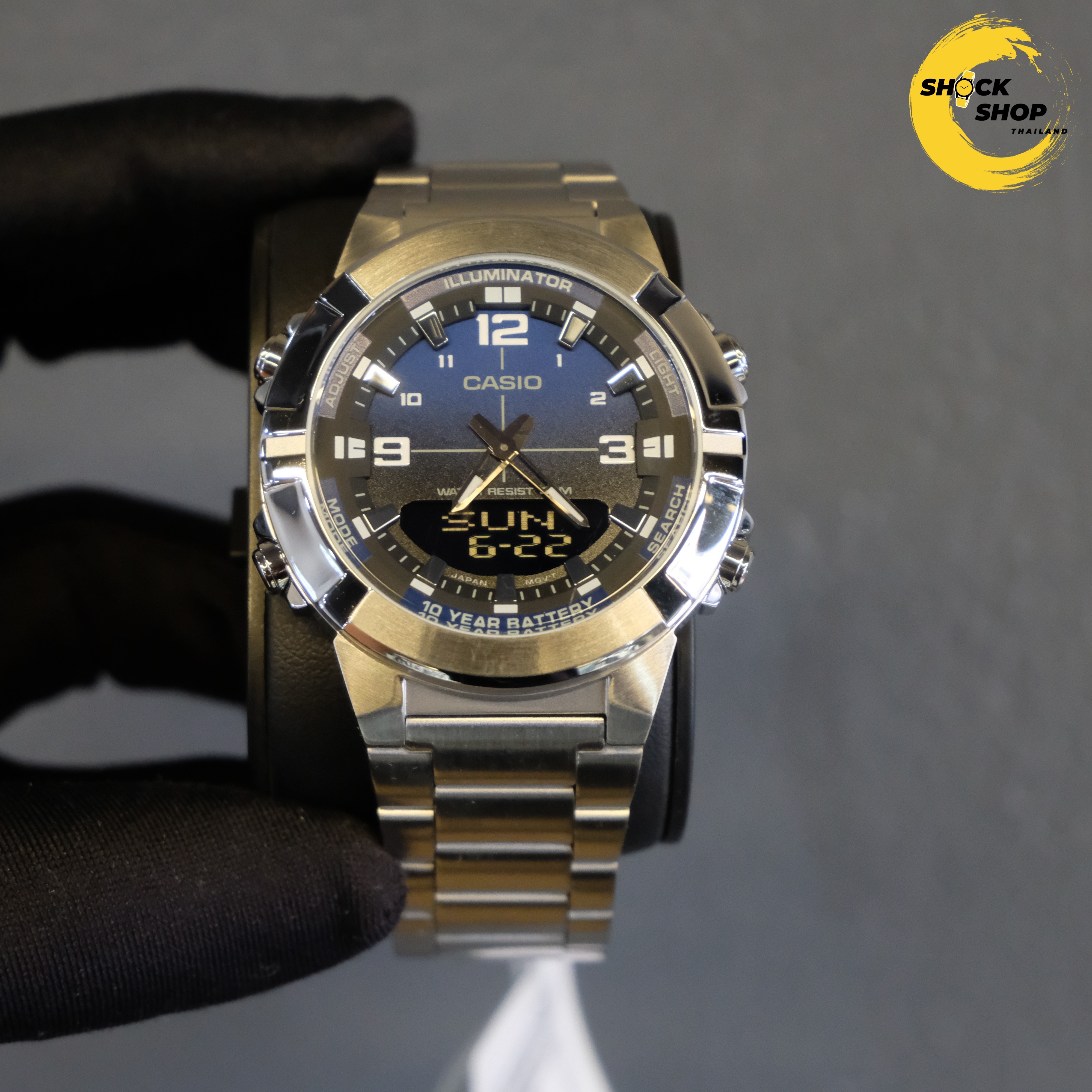 นาฬิกาผู้ชาย Casio รุ่น AMW-870DA-2A1 คาสิโอ