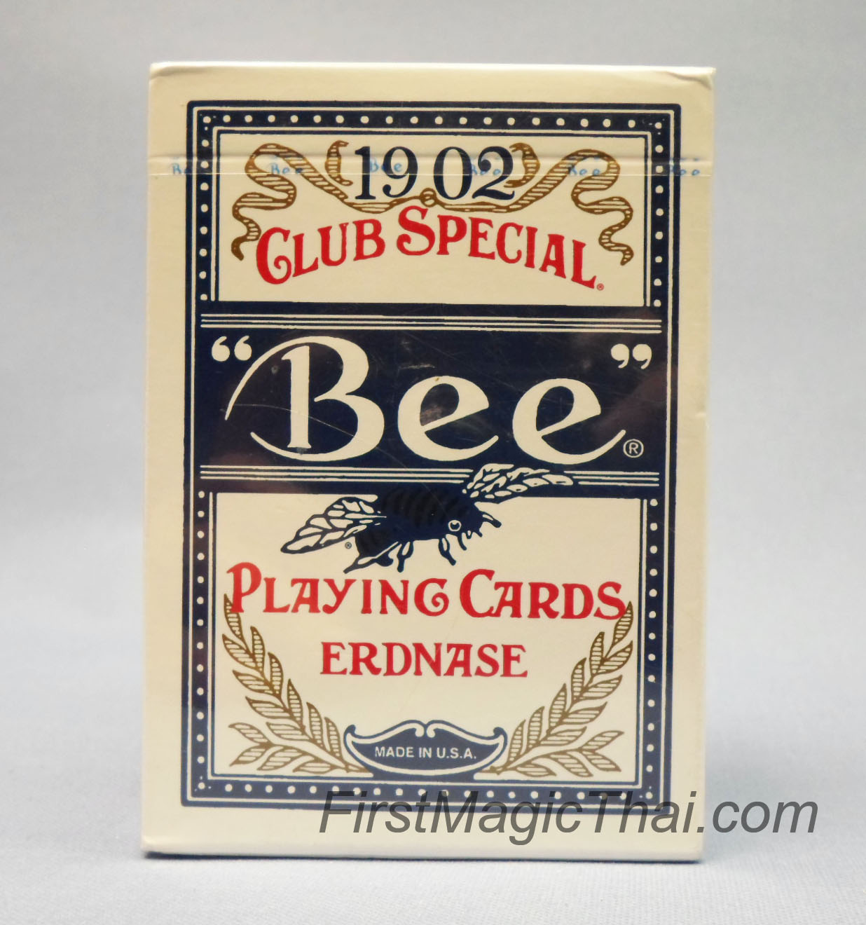 Bee Erdnase 1902 Acorn back (White)